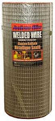 Jackson Wire 10101514 Welded Garden Fence, 10 ft L, 24 in H, 1 x 1 in Mesh, 16 Gauge, Galvanized