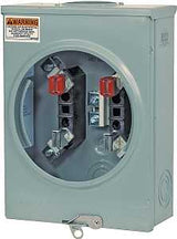 Siemens SUAT111-0G Meter Socket, 1-Phase, 135 A, 600 V, 4-Jaw, Overhead, NEMA 3R Enclosure, Underground Cable Entry