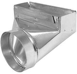 Imperial GV2451 Wall Stack Boot, 3-1/4 in L, 10 in W, Galvanized