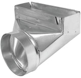 Imperial GV2451 Wall Stack Boot, 3-1/4 in L, 10 in W, Galvanized
