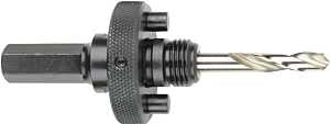 Milwaukee 49-56-7240 Hole Saw Arbor, 5/8-18 Thread, 7/16 in Shank, Hex Shank