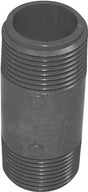 GENOVA P-34-3 Pipe Nipple, 3/4 in, NPT, PVC, Gray, SCH 80 Schedule, 3 in L