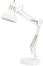 Boston Harbor TL-WK-134E-WH-3L Swing Arm Work Lamp, 120 V, 60 W, 1-Lamp, A19 or CFL Lamp, White