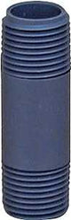 GENOVA P-34-6 Pipe Nipple, 3/4 in, PVC, SCH 80 Schedule, 6 in L