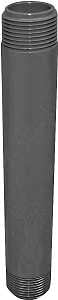 GENOVA P-34-8 Pipe Nipple, 3/4 in, PVC, SCH 80 Schedule, 8 in L