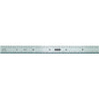 General 616 Precision Measuring Ruler with Graduations, SAE Graduation, Stainless Steel, 15/32 in W