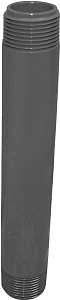 GENOVA P-12-8 Pipe Nipple, 1/2 in, PVC, SCH 80 Schedule, 8 in L