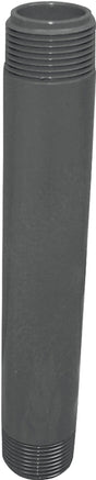 GENOVA P-12-8 Pipe Nipple, 1/2 in, PVC, SCH 80 Schedule, 8 in L