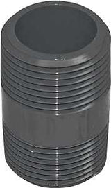 GENOVA P-34-2 Pipe Nipple, 3/4 in, IPS, PVC, SCH 80 Schedule, 2 in L