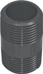 GENOVA P-34-2 Pipe Nipple, 3/4 in, IPS, PVC, SCH 80 Schedule, 2 in L
