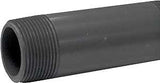 GENOVA P-114-4 Pipe Nipple, 1-1/4 in, PVC, SCH 80 Schedule, 4 in L