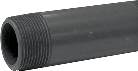 GENOVA P-114-4 Pipe Nipple, 1-1/4 in, PVC, SCH 80 Schedule, 4 in L