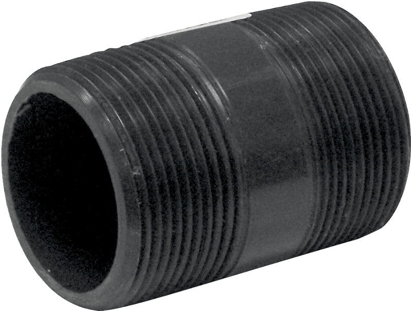 Lasco 215025BC Pipe Nipple, 1-1/2 in, PVC, SCH 80 Schedule, 2-1/2 in L