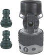 Gilmour 823724-1001 Quick Connector with Shut-off Valve Set, Polymer