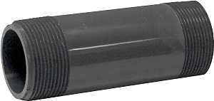 Lasco 215050BC Pipe Nipple, 1-1/2 in, PVC, SCH 80 Schedule, 5 in L