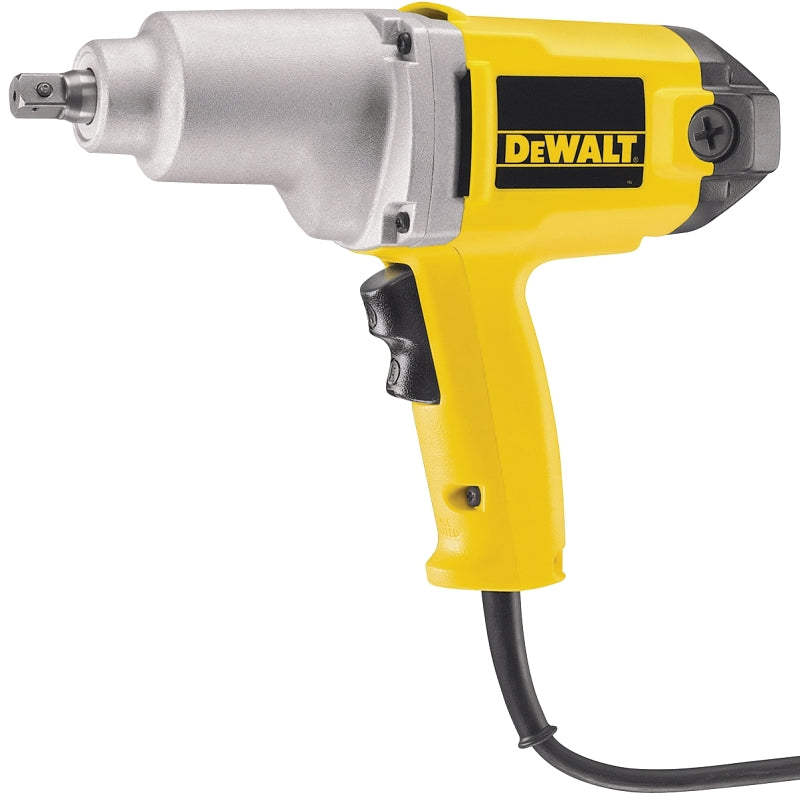 DeWALT DW292 Impact Wrench with Detent Pin Anvil, 7.5 A, 1/2 in Drive, Square Drive, 2700 ipm, 2100 rpm Speed