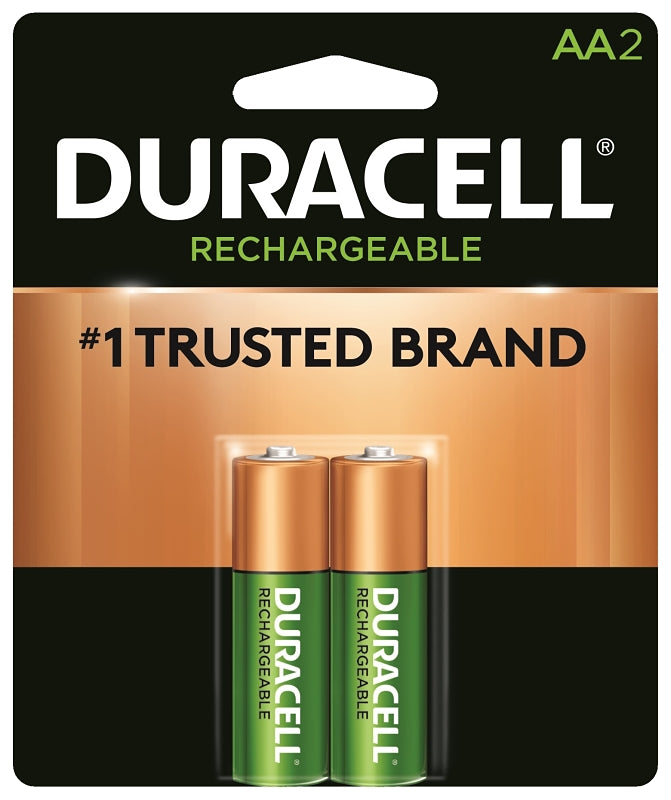 Duracell 66153 Battery, 2000 mAh, AA Battery, Nickel-Metal Hydride, Rechargeable: Yes