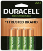 Duracell 66155 Battery, 2000 mAh, AA Battery, Nickel-Metal Hydride, Rechargeable: Yes