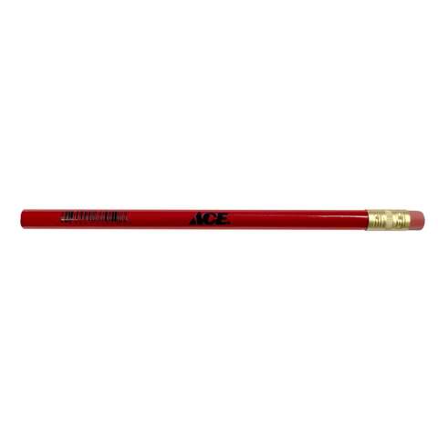 Ace 7-1/2 in. L Jumbo Carpenter Pencil Red 1 pc, Pack of 72