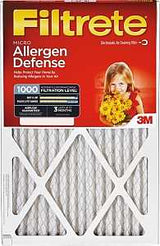 Filtrete 9802-2PK-HDW Air Filter, 20 in L, 20 in W, 11 MERV, 1000 um MPR, Pack of 3