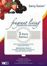 WEB Fragrant Living WSDR-BF HVAC Air Freshener, Berry Fusion, Pack of 12