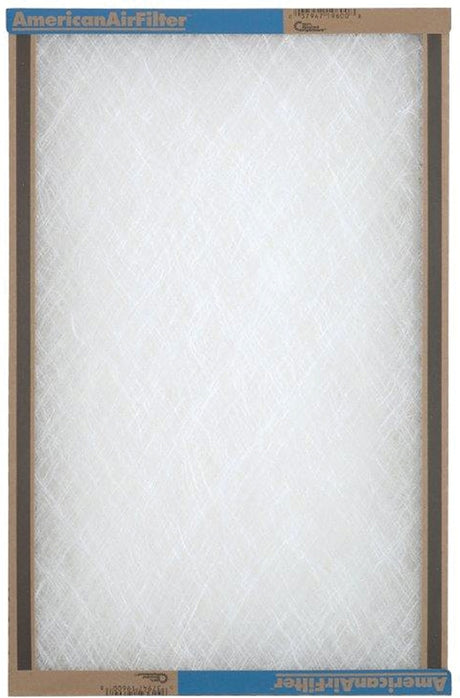 AAF 118201 Air Filter, 20 in L, 18 in W, Chipboard Frame, Pack of 12