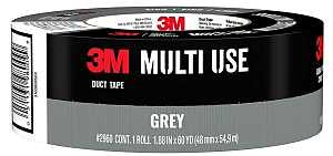Scotch 2960-A Duct Tape, Silver, 60 yd L