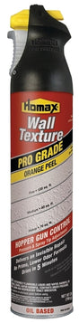 Homax 4555 Orange Peel Wall Texture, Slurry, Solvent, White, 25 oz Can