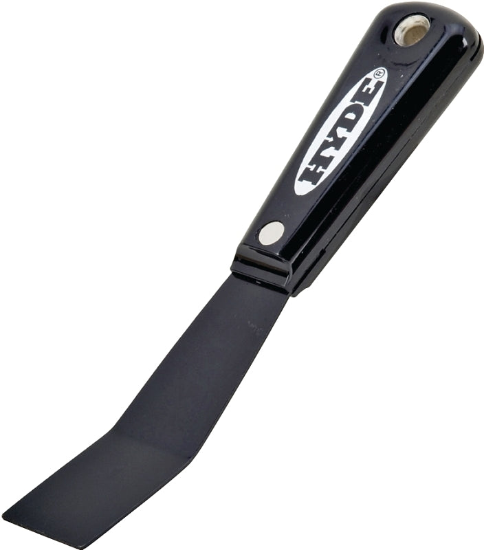 Hyde 02070 Putty Knife, 3-3/4 in L Blade, 1-1/4 in W Blade, HCS Blade, Nylon Handle