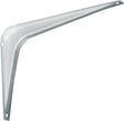 National Hardware 211BC Series N218-891 Shelf Bracket, 100 lb, Steel, White, 6 in L, Pack of 20