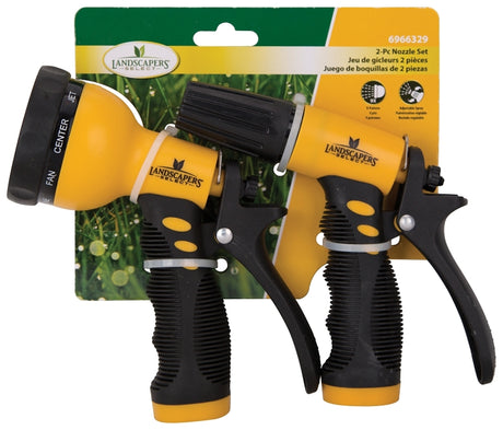 Landscapers Select GN43451+GN1945 Spray Nozzle Set, Female, Plastic, Yellow
