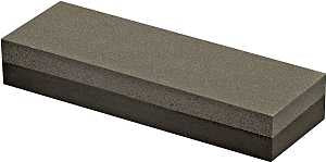 Norton 85440 Benchstone, 4 in L, 1-3/4 in W, 5/8 in Thick, Coarse/Fine, Silicone Carbide Abrasive