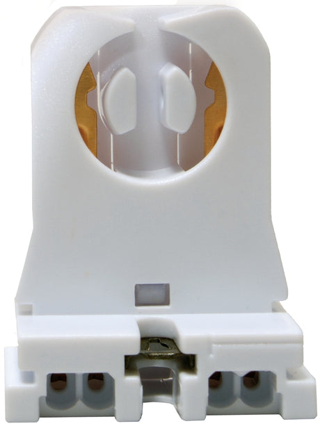 Eaton Wiring Devices 2510W-BOX Lamp Holder, Short, 1.25 in W x 1.67 in H Dimensions, 600 VAC, 660 W, White, Pack of 10
