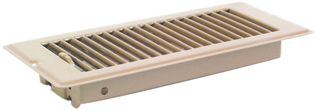 US Hardware V-057IB Floor Register, 1-5/16 in L, Steel, Brown