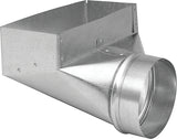 Imperial GV0624-C Angle Boot, 3-1/4 in L, 10 in W, 6 in H, 90 deg Angle, Steel