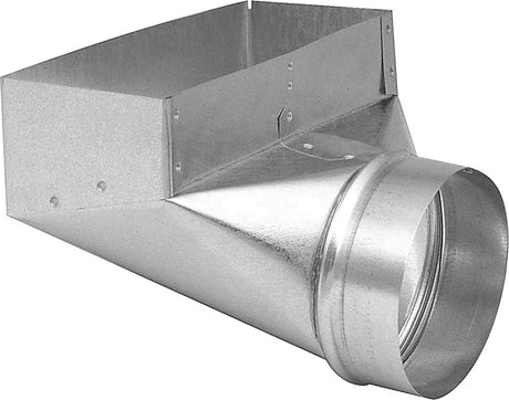 Imperial GV0624-C Angle Boot, 3-1/4 in L, 10 in W, 6 in H, 90 deg Angle, Steel