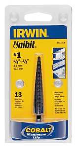 1/8IN - 1/2IN STEP DRILL BIT