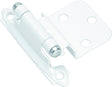 Amerock BPR3428W Cabinet Hinge, 3/8 in Inset