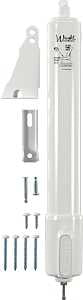 Wright Products TAP-N-GO Series V2012WH Pneumatic Door Closer, Aluminum, 90 deg Opening