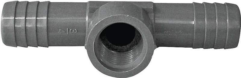 TEE POLY 3/4BARB X 1/2FPT
