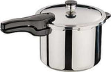 Presto 01362 Pressure Cooker, 6 qt Capacity, 10-1/2 in Dia, Stainless Steel