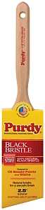 Purdy Black Bristle Extra Oregon 144116025 Angular Trim Brush, 2-1/2 in W, 2-7/8 in L Bristle, China Hair Bristle