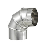 Lambro 2310 Adjustable Duct Elbow, 26 ga Gauge, Aluminum
