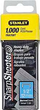 STANLEY TRA708T Staple, 27/64 in W Crown, 1/2 in L Leg, Galvanized