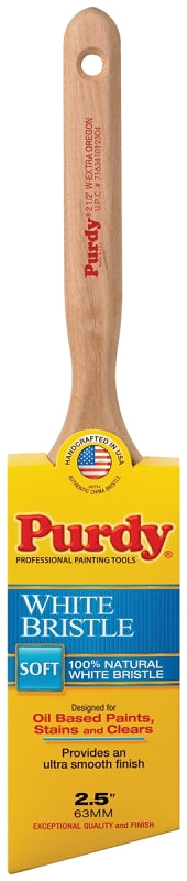Purdy White Bristle Extra Oregon 116425 Trim Brush, China Bristle, Fluted Handle