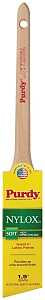Purdy Nylox Dale 080215 Trim Brush, Nylon Bristle, Rat Tail Handle