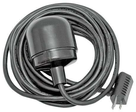 Superior Pump 92000 Float Switch, 10, 90 A, 120 V, 10 ft Cord