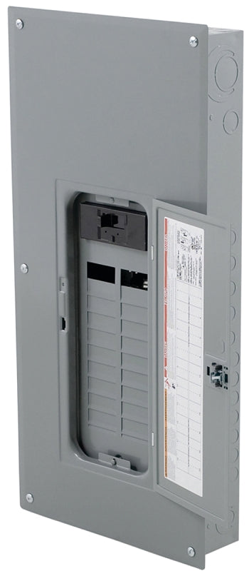 Square D HOM2040M200PC Load Center, 40-Pole, 200 A, 20-Space, Plug-On Neutral, NEMA 1 Enclosure, Flush, Surface