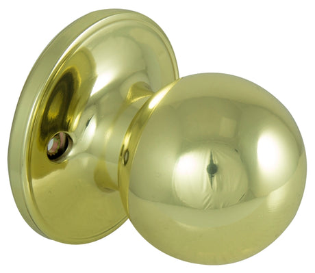 ProSource T3740V-PS Dummy Knob, T3 Design, 1-3/8 to 1-3/4 in Thick Door, Brass, 65.7 mm Rose/Base