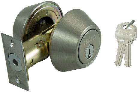 ProSource DBP2V-PS Keypad Lever Set, 3 Grade, Satin Nickel, 2-3/8 to 2-3/4 in Backset, KW1 Keyway, Pack of 3